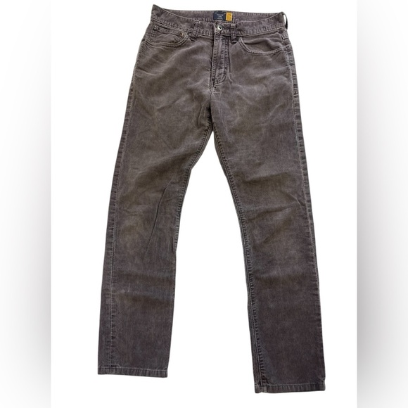 J.Crew 770 Men’s Corduroy Straight-Leg Pants - Brown Size 28x32 - Picture 1 of 13